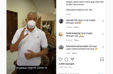 Sepekan Setelah Divaksin, Bupati Sleman Positif Covid-19 