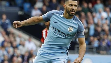 Mulai Pulih dari Cedera, Striker ManCity Sergio Aguero Positif Covid-19