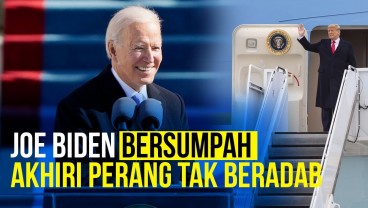 Pernak - Pernik Pelantikan Presiden AS Joe Biden - Kamala Harris