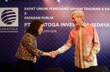 Saham Aneka Gas (AGII) Melambung, Saratoga (SRTG) Lepas Sebagian Kepemilikan