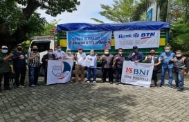 Kolaborasi BNI bersama BTN dan Jamkrindo Salurkan Bantuan untuk Sulbar