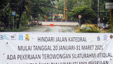 Jalan Katerdal Ditutup Mulai 20 Januari Karena Proyek Terowongan Silatuhrahmi