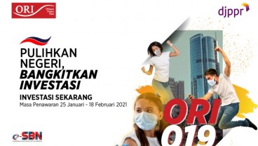 Mulai Ditawarkan Hari Ini, Pemerintah Bidik Rp10 Triliun dari ORI019