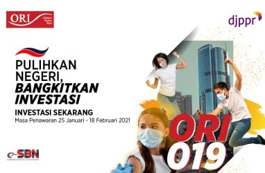 Mulai Ditawarkan Hari Ini, Pemerintah Bidik Rp10 Triliun dari ORI019