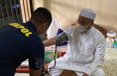 Polri Pastikan Kondisi Rizieq Shihab Sehat Selama dalam Tahanan