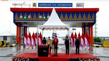 Jokowi Resmikan Jalan Tol Kayuagung-Palembang, Waktu Tempuh Hemat 75 Persen