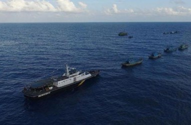 Gelar Operasi di Selat Malaka, KKP Amankan 3 Kapal Ikan 