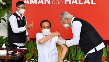 Besok, Jokowi Dijwadalkan Suntik Vaksin Covid-19 Dosis Kedua