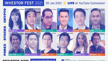 Investor Fest 2021 Kupas Investasi dari Forex dan Cryptocurrency