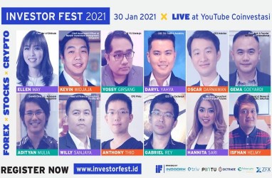 Investor Fest 2021 Kupas Investasi dari Forex dan Cryptocurrency