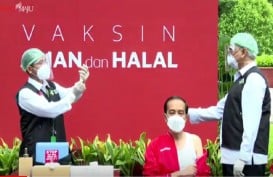 Vaksinasi Kedua, Profesor Abdul Muthalib Tak Gemetar Lagi Suntik Jokowi