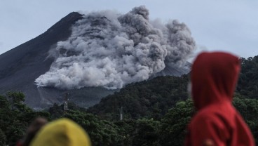 Awan Panas Merapi Meluncur ke Hulu Krasak dan Boyong