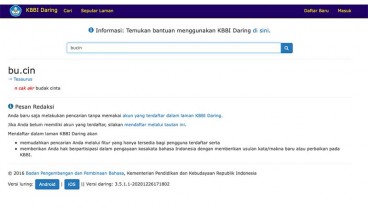 Istilah Kekinian Masuk KBBI, Bucin hingga Bumil Jadi Kata Baku