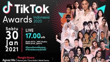 Malam Ini, Arya Saloka dan Agnez Mo Meriahkan TikTok Awards Indonesia 2020