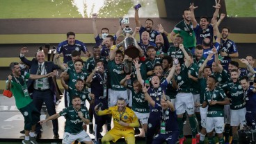 Palmeiras Juara Copa Libertadores, Gol Menit ke-9 Injury Time vs Santos