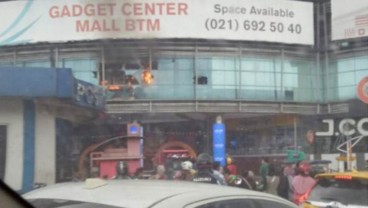 Mal BTM Bogor Kebakaran, Pengunjung Berhamburan