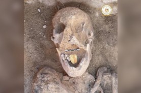 Mumi Berlidah Emas Berusia 2.000 Tahun Ditemukan di…