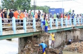 Banjir Bandang di Gempol, 8 Rumah Roboh, 32 Rumah Rusak, dan 2 Orang Terseret Arus