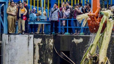 INFO BANJIR JAKARTA: Pukul 02.00 WIB Pos Sunter Hulu Waspada