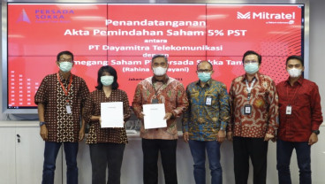 Mitratel Resmi Akuisisi 100% saham Persada Sokka Tama