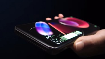 Wow! Xiaomi Pamerkan Ponsel Layar Lengkung Empat Sisi