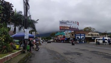 Suasana Tawangmangu saat Jateng di Rumah Saja Hari Pertama