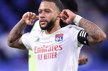 Hasil Liga Prancis, Memphis Depay Bawa Lyon Pimpin Klasemen
