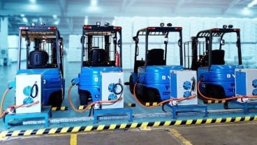 Chandra Asri Gandeng BYD Operasikan 53 Forklift Listrik