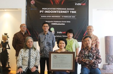 Baru IPO, Saham Indointernet (EDGE) Langsung ARA