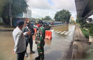 Banjir Jakarta: Sudinhub Rekayasa Lalu Lintas di Gunung Sahari