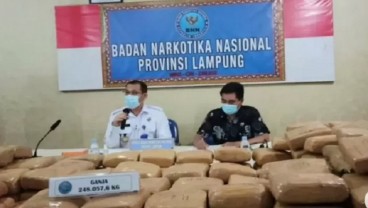 Napi Ini Kendalikan Jual-Beli Ganja 248 Kg dari Lapas Rajabasa