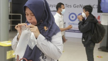 Jelang Libur Imlek, Layanan GeNose di Pasar Senen Meningkat