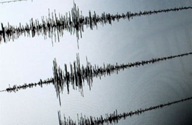 Gempa Magnitudo 5,5  Terjadi Dekat Lampung