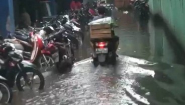 Pasar Cibubur Tergenang, Ternyata Ini Penyebabnya 