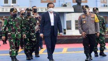 Jokowi ke Pacitan, Ma'ruf Amin Sepanggung dengan SBY & Puan Maharani