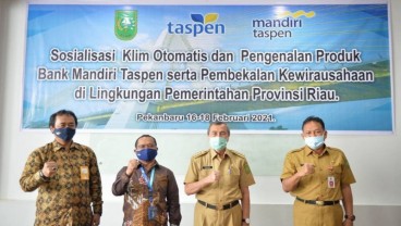 Bank Mantap dan Taspen Sosialisasikan Program Bagi Pensiunan PNS Riau