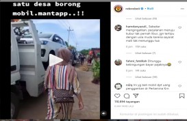 Viral! Video Warga Satu Desa di Tuban Borong Ratusan Mobil