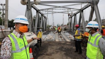 Pembenahan Jembatan Rembun Ditarget Rampung Akhir Februari