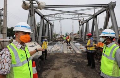 Pembenahan Jembatan Rembun Ditarget Rampung Akhir Februari