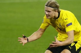 Striker Dortmund Haaland Cetak 2 Gol di Sevilla, Ada Peran Mbappe