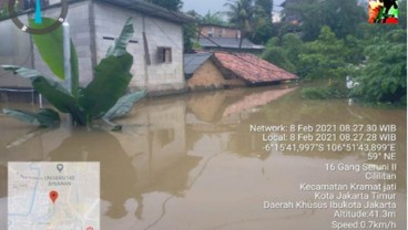  INFO BANJIR JAKARTA: Sunter Hulu Dikabarkan Siaga I