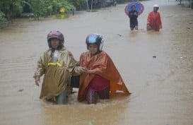 Hujan Deras Mengguyur Purwakarta Sejak Malam, DPKPB Ketar-ketir