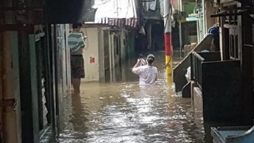 Banjir Jakarta 20 Februari, Ini Update Tinggi Muka Air. 3 Titik Siaga 1