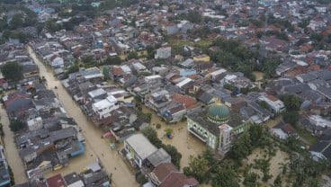 Banjir di Bekasi, Air Meraja di 76 Titik