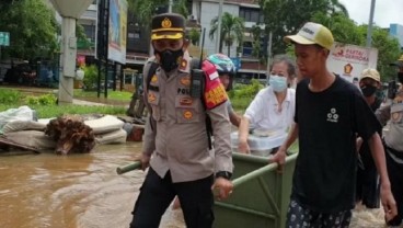 INFO BANJIR JAKARTA: Cipinang Hulu siaga III