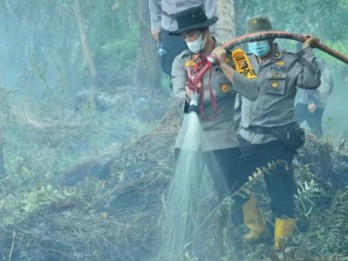Muncul Titik Api, Enam Hektare Lahan di Inhil, Riau Terbakar