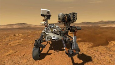 Video Detik-detik Mobil Robotik NASA Mendarat di Planet Mars