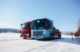 Mercedes-Benz eActros dan eEconic Jalani Uji Salju