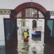 Banjir Semarang: Stasiun Tawang Masih Tergenang