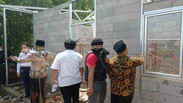 Percontohan Rumah Domus Instan Dibuat di Pesantren Majalengka